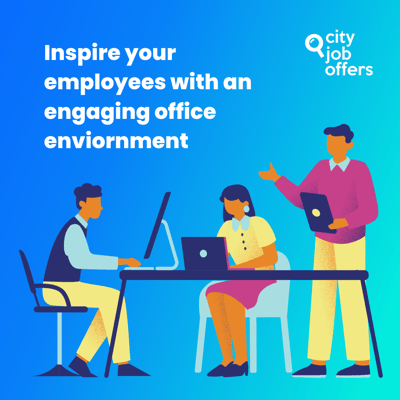 Inspire your employees with an engaging office enviornment