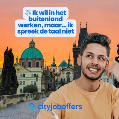 Ik wil in het buitenland werken, maar… ik spreek de taal niet