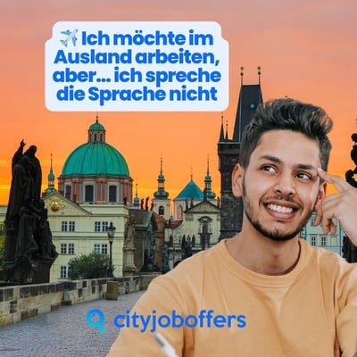 ✈️ Ich möchte im Ausland arbeiten, aber… ich spreche die Sprache nicht