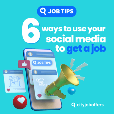 6 ways to use your social media to get a job