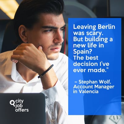 ✨ “I took a train and ended up in a new life”: The real story of Stephan Wolf, a German working in Spain